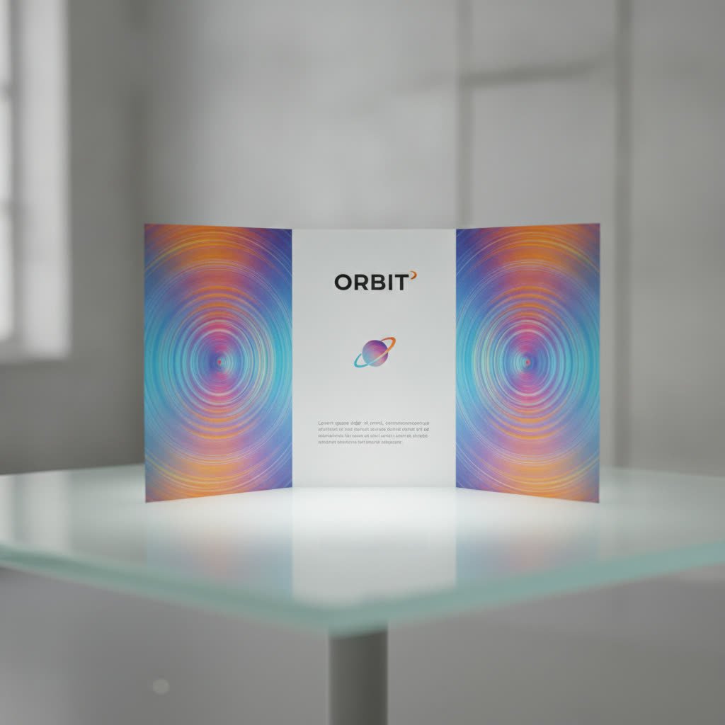 Leaflets Printing Manchester concept mock-up