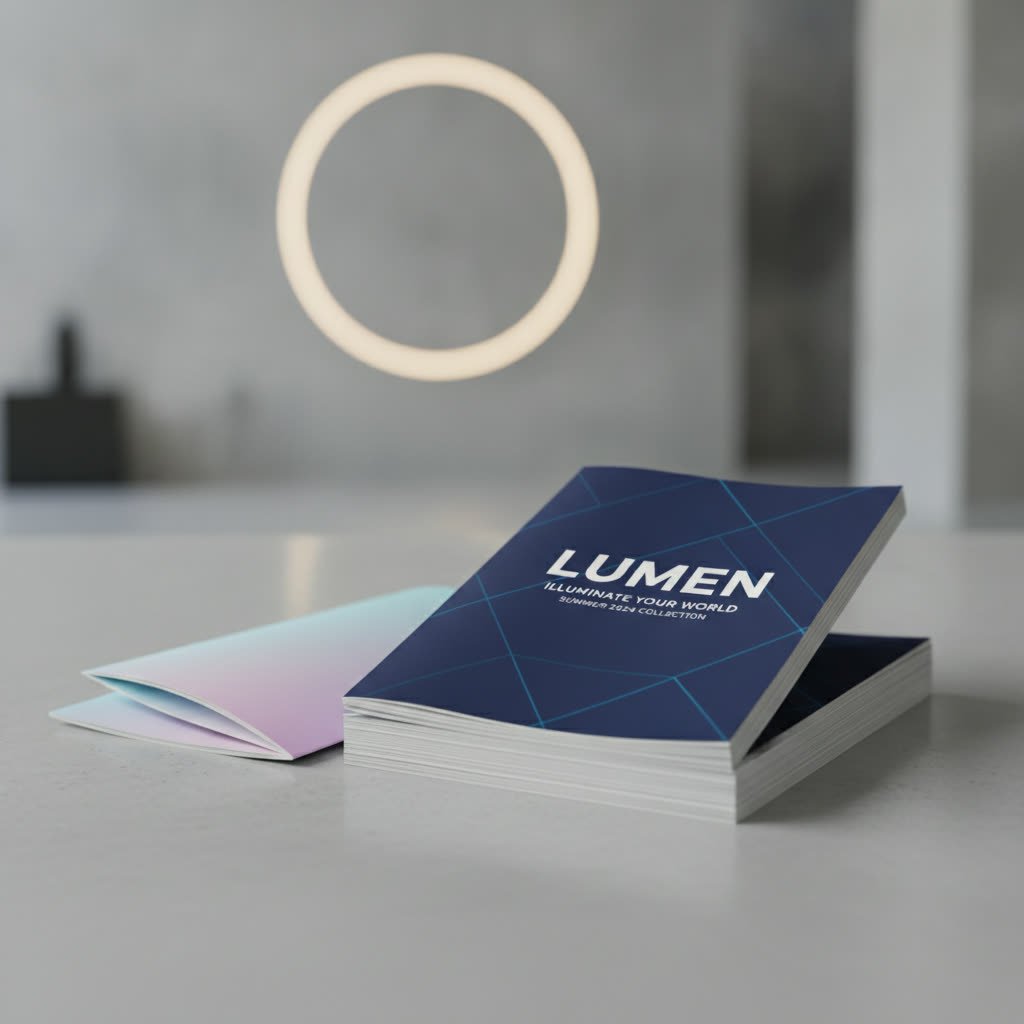 Leaflets Printing Manchester concept mock-up