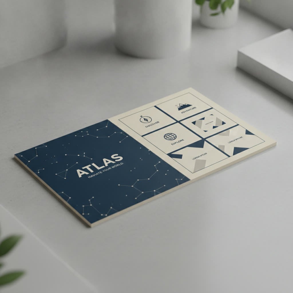Leaflets Printing Manchester concept mock-up