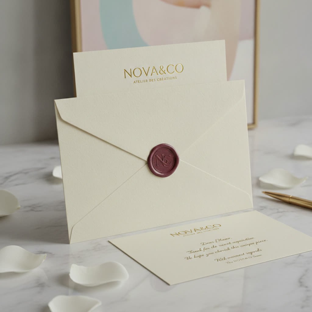 Envelopes Printing Manchester concept mock-up