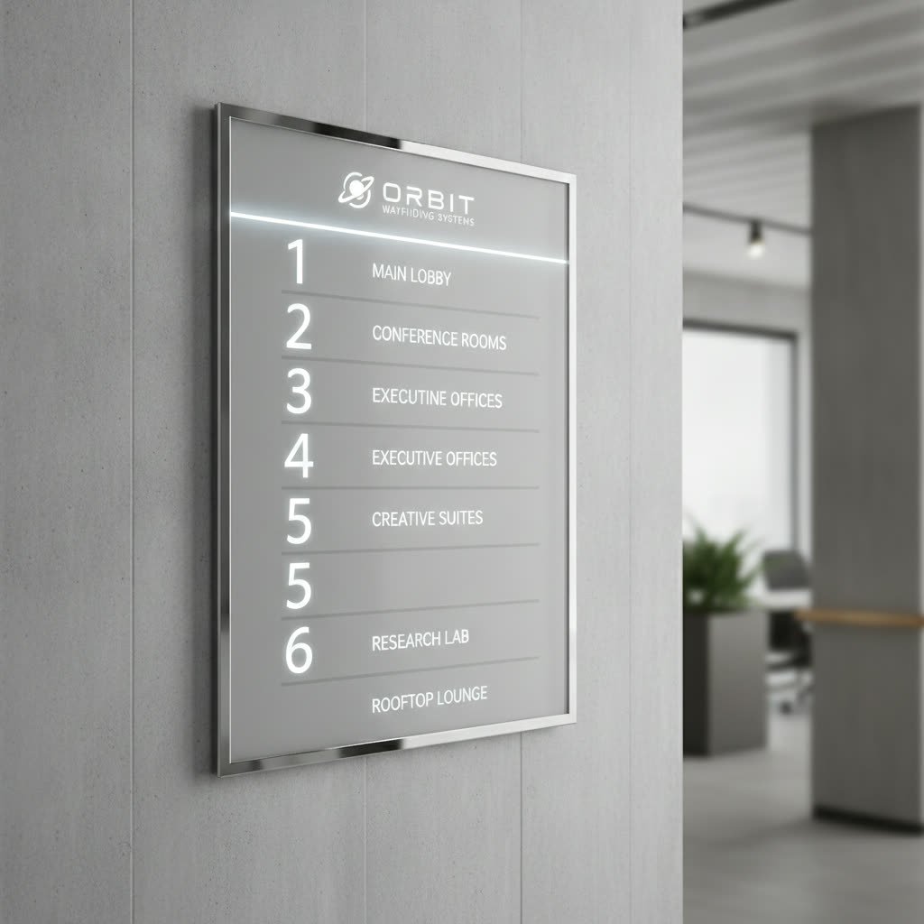 Signage in Wigan concept mock-up