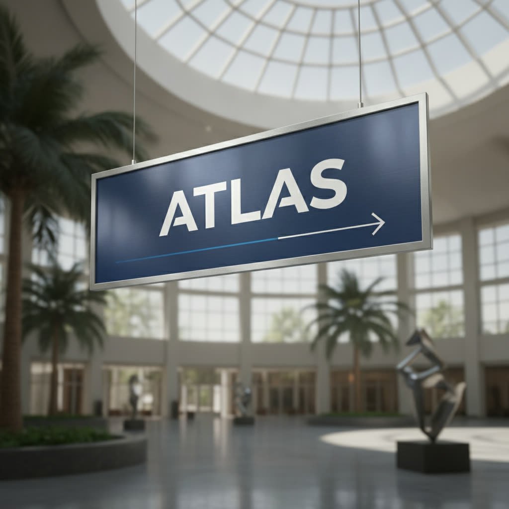 Directional Signs Manchester concept mock-up